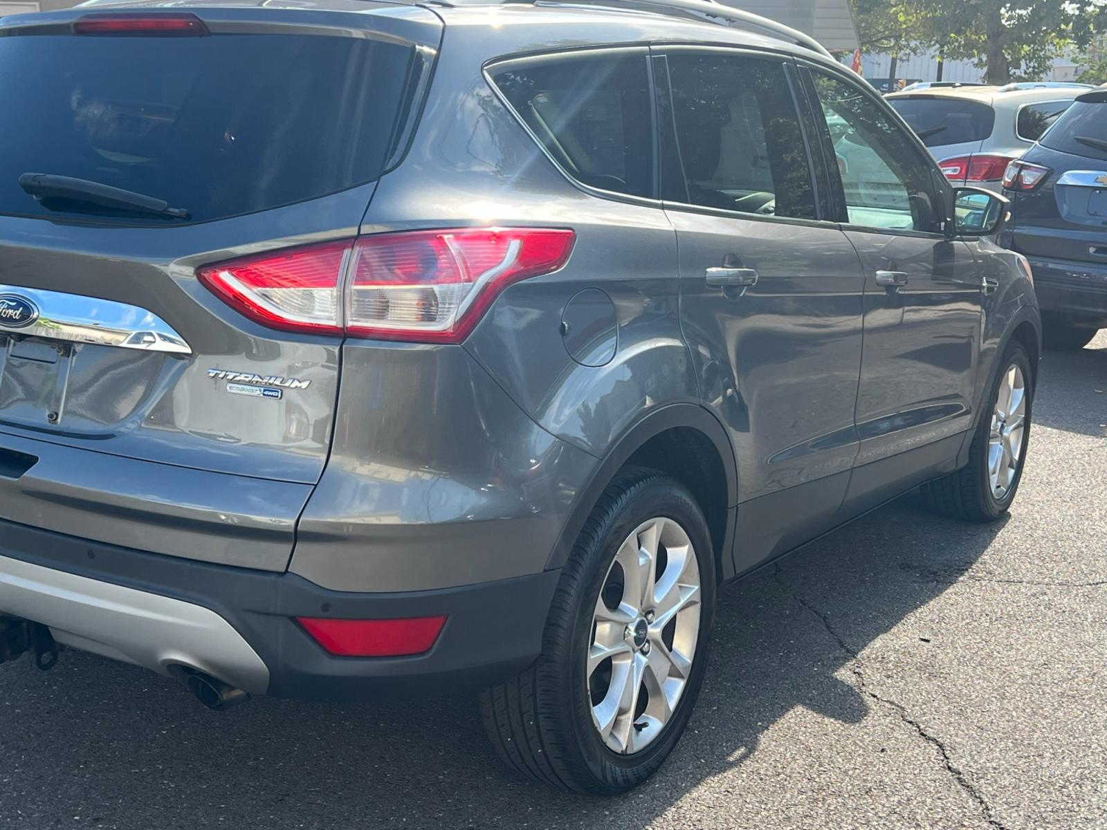 2014 GRAY /gray leather Ford Escape (1FMCU9J92EU) , located at 1018 Brunswick Ave, Trenton, NJ, 08638, (609) 989-0900, 40.240086, -74.748085 - A really nice Ford Escape here! Loaded up with lots of options and Leather interior! A super clean vehicle and ready for its next owner! - Photo #8